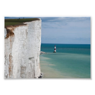 Beachy Head fotografiskt tryck