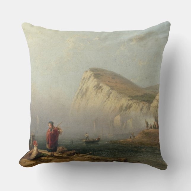 Beachy huvud, 1850 (olja på kanfas) kudde (Framsida)