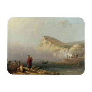 Beachy huvud, 1850 (olja på kanfas) magnet