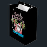 Beachy jul Tropical Vacation Santa Beach<br><div class="desc">Beachy julTropical Vacation Santa Beach Älskare Gift</div>