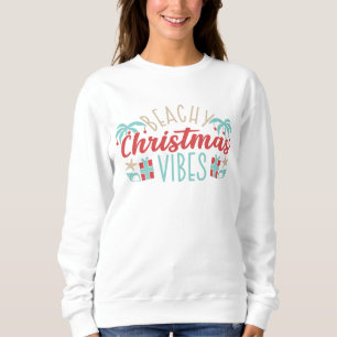 Beachy jul Vibes Tropical Summer Beach T Shirt