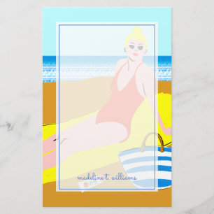 Beachy Keen - Gult Brevpapper