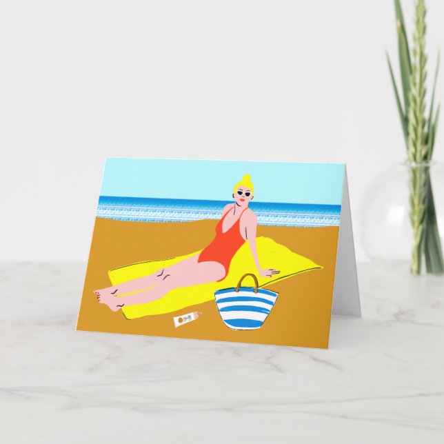 Beachy Keen - Gult Kort (Framsida)