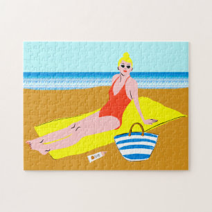 Beachy Keen - Gult Pussel