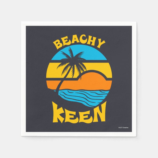 Beachy Keen Pappersservett (Framsidan)