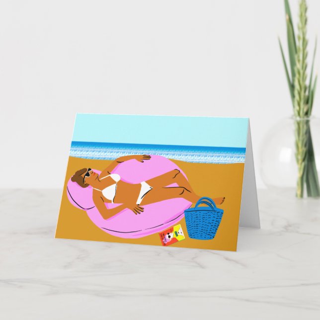 Beachy Keen - Rosa Kort (Framsida)