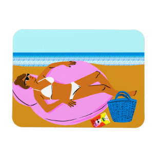 Beachy Keen - Rosa Magnet