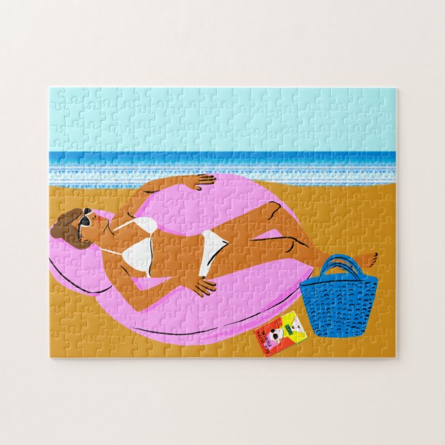 Beachy Keen - Rosa Pussel (Horisontell)