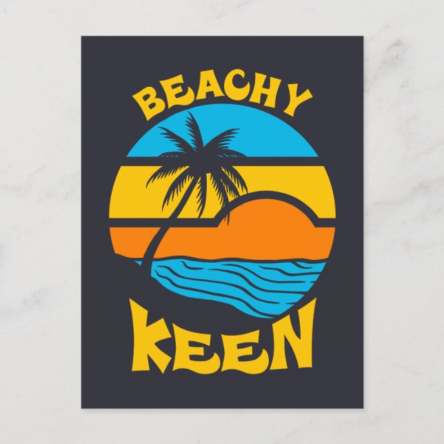 Beachy Keen Vykort (Framsida)