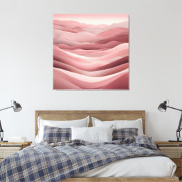 Beachy Pink AI art  Canvastryck