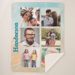 Beachy Vibes Custom Photo and Family Name