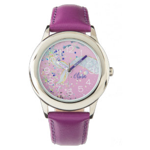 Beachy vid Sjöjungfrun Glitter under havet Armbandsur