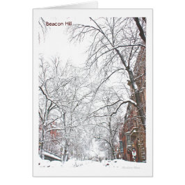 Beacon Backe: Boston MORSA Hälsningskort