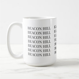 Beacon Hill Boston Mugg | Klassisk Design