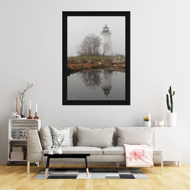 Beacon i Fog Poster (Skapare uppladdad)