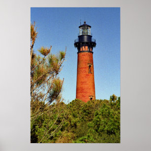 Beacon of Currituck Beach Poster