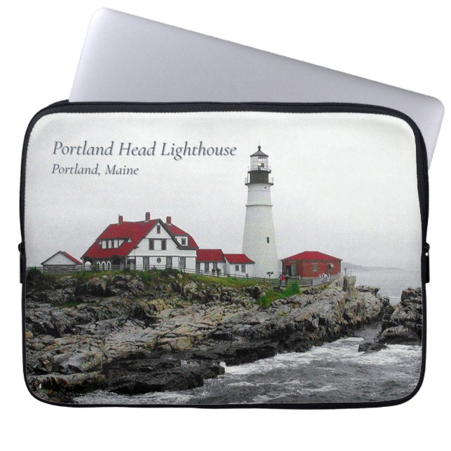 Beacon of Portland Head Laptop Fodral (Framsidan)