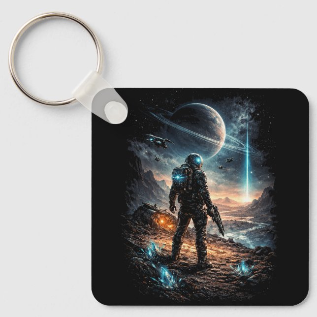 Beacon on the Distant World Nyckelring (Framsida)