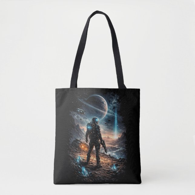 Beacon on the Distant World Tygkasse (Framsida)