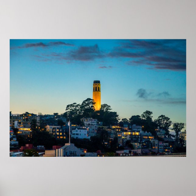  Beacon Over the Bay Poster (Framsidan)