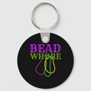 Bead Funny Vuxen humor Mardi Gras Carnival Costume Nyckelring