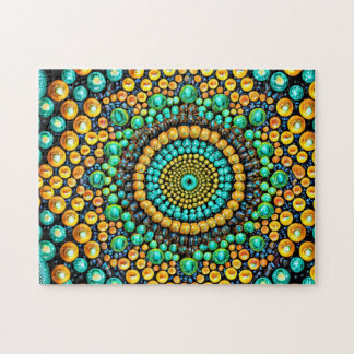 Bead Mönster 3 Easy Brain Art Puzzles Photo Puzzle Pussel