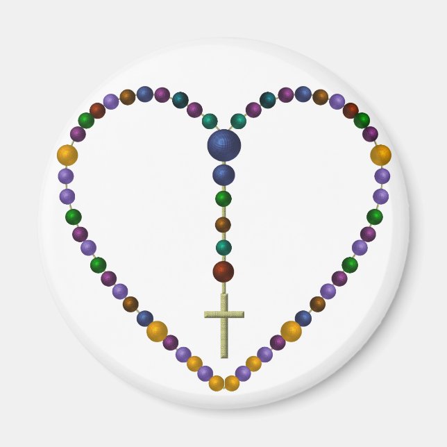 Bead Rosary #1 Magnet (Framsidan)