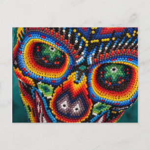 Bead Skull Ögon Vykort