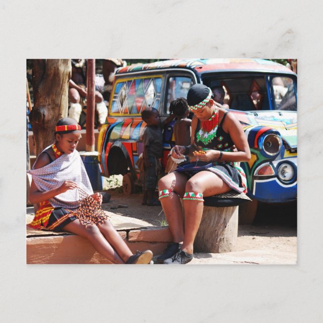 Bead Workers Vykort (Framsida)