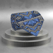 Beaded Blue - Art Deco - Flapper Dress på 1920-tal