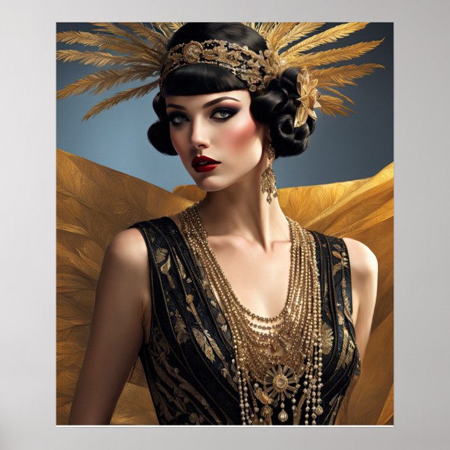 Beaded Decadence Poster (Framsidan)