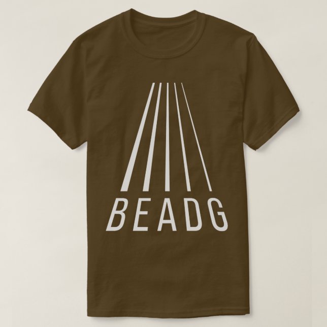 BEADG 5 String PerspectiveBass GuitarBass Player12 T Shirt (Design framsida)