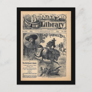 Beadles Halva Dime Bibliotek Vol XXII nr 560 1888 Vykort