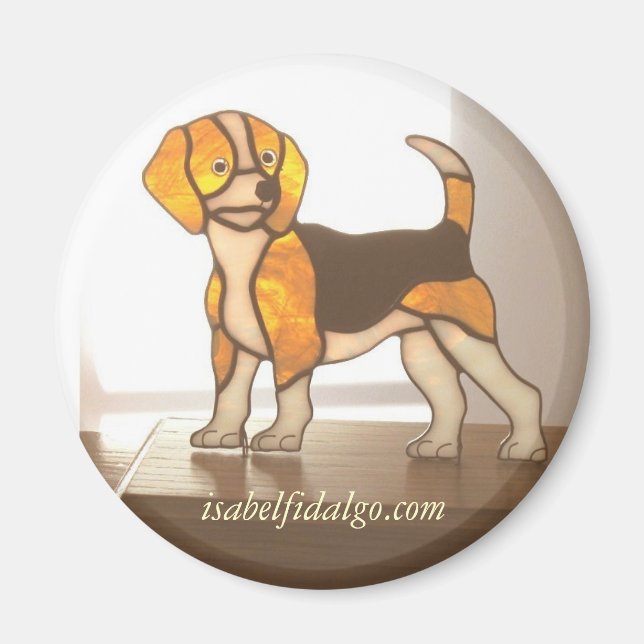 beagle2, isabelfidalgo.com magnet (Framsidan)