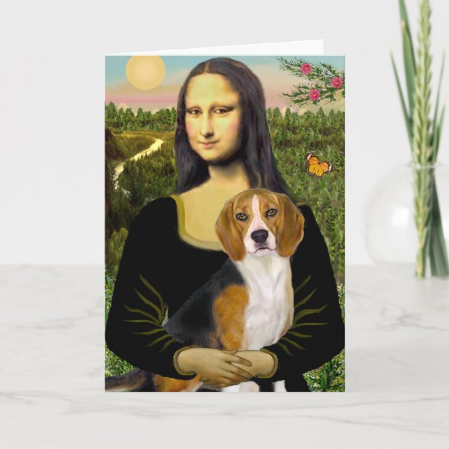 Beagle 7 - Mona Lisa Kort (Framsida)