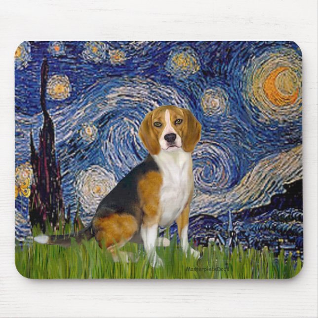 Beagle 7 - Starry Natt ght Musmatta (Framsidan)