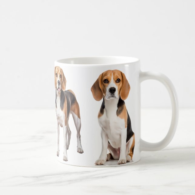 Beagle älskare kaffe koppar (Höger)