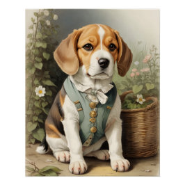 Beagle Älskare skött Perfect Poster