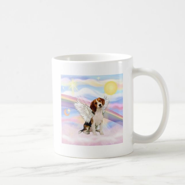 Beagle Angel Kaffemugg (Höger)