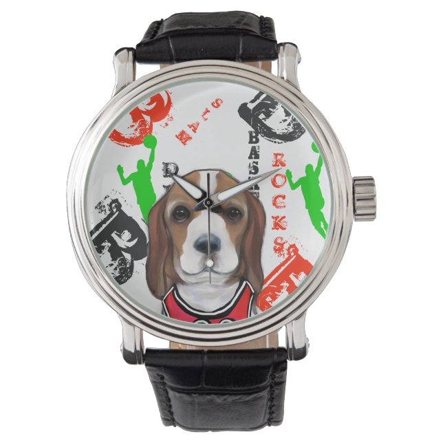 Beagle  armbandsur (Framsida)