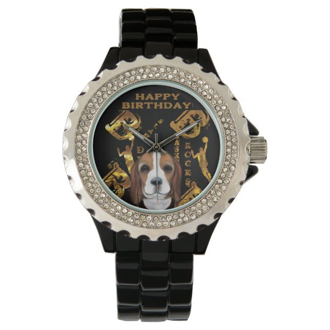 Beagle Armbandsur (Framsida)