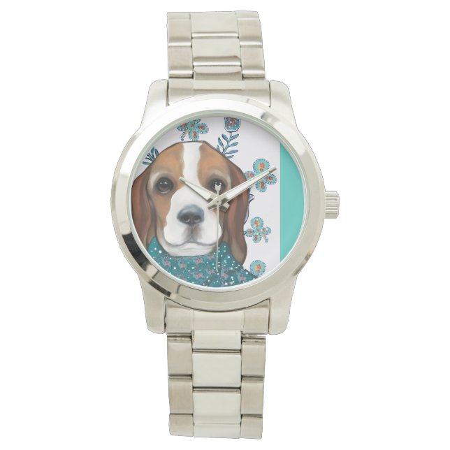Beagle Armbandsur (Framsida)