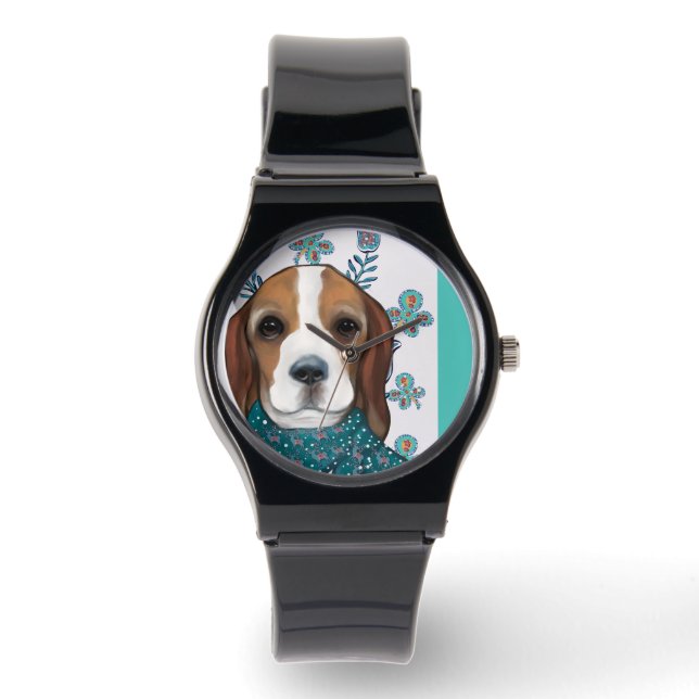 Beagle Armbandsur (Framsida)