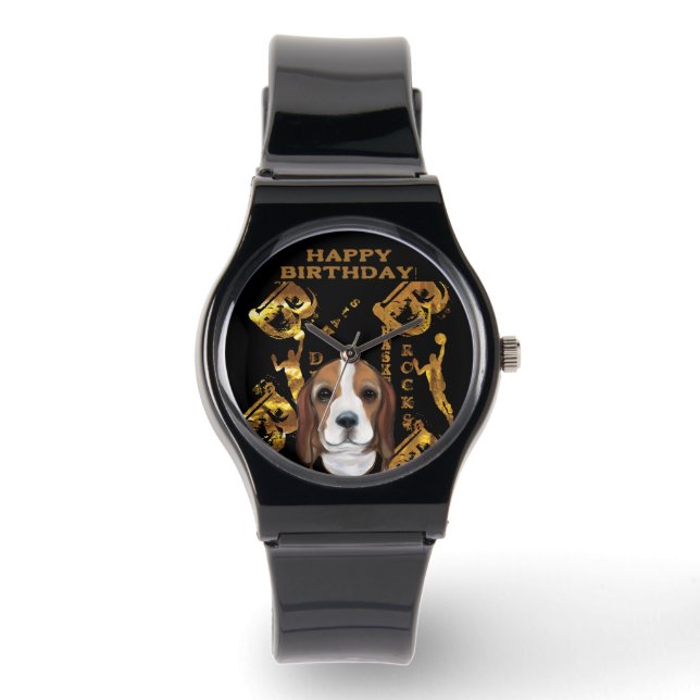 Beagle  armbandsur (Framsida)