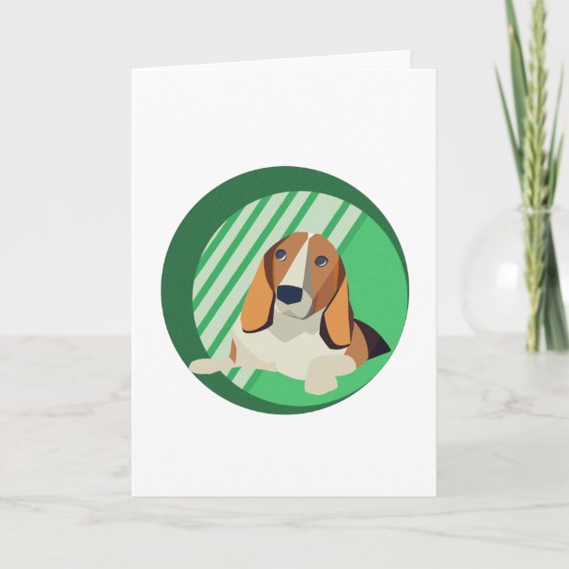 Beagle Art Kort (Framsida)