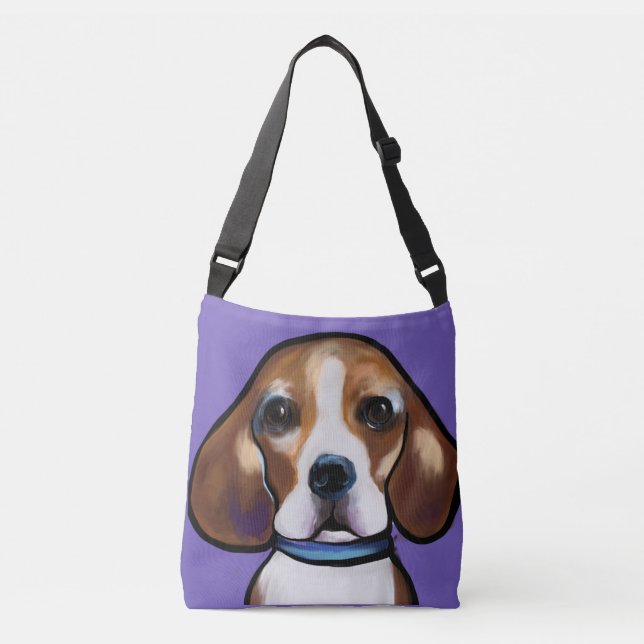 Beagle        axelväska (Framsida)