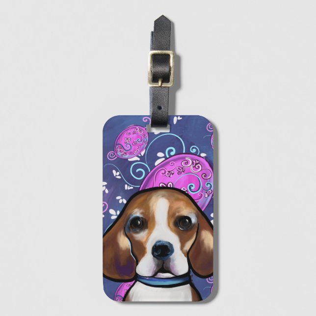 Beagle             bagagebricka (Framsida vertikal)