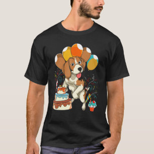 Beagle Barns födelsedag Party Cute Pet Animal Hund T Shirt