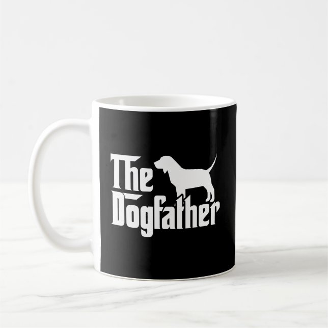 Beagle Beagle Älskare Pappa Far Pappa Kaffemugg (Vänster)