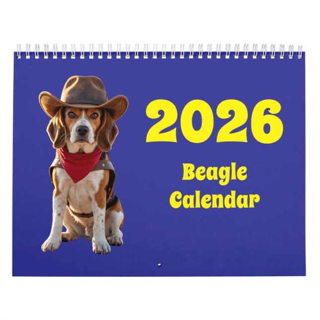 Beagle Calendar Kalender (Omslag)